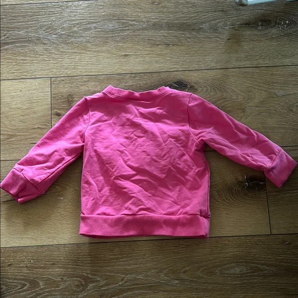 Hot Pink Toddler “MINI” Sweatshirt - Picture 2 of 5